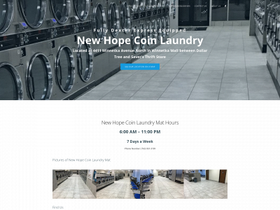 newhopecoinlaundry.com snapshot