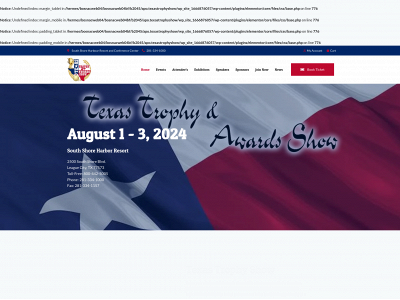 texastrophyshow.com snapshot