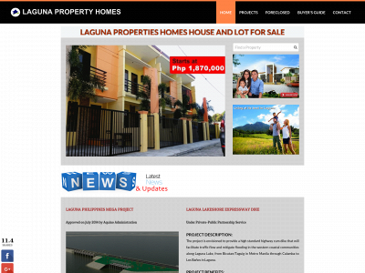 www.lagunapropertyhomes.com snapshot