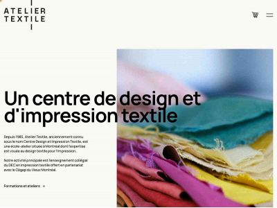 designtextile.qc.ca snapshot