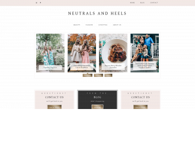 neutralsandheels.com snapshot