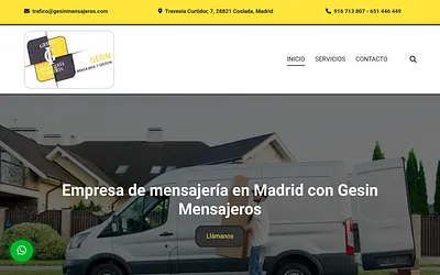 www.gesinmensajeros.com snapshot