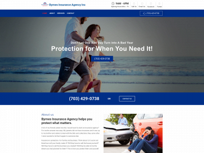 byrnesinsurance.com snapshot