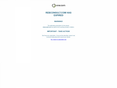 rebconsult.com snapshot