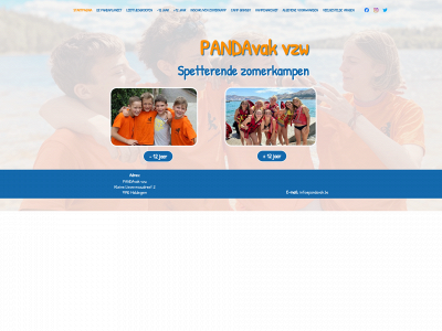 pandavak.be snapshot