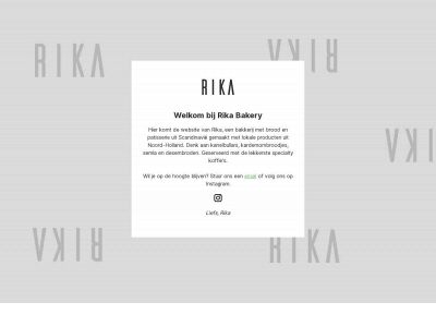 rikabakery.com snapshot