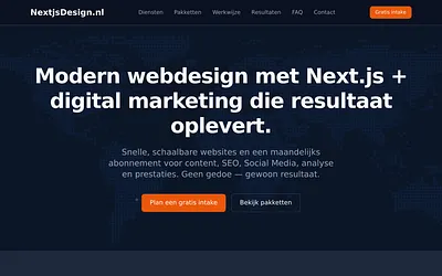nextjsdesign.nl snapshot
