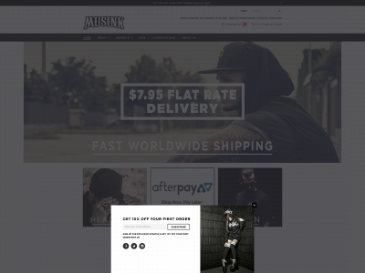 musink.com.au snapshot
