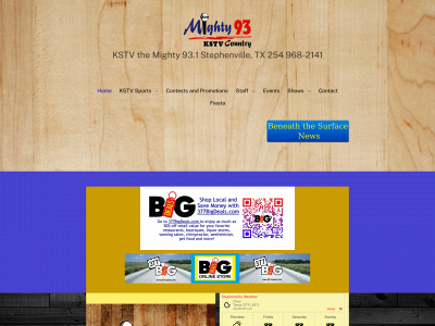 kstvfm.com snapshot