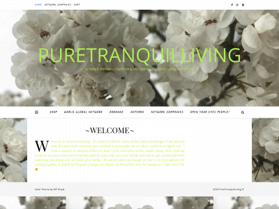 puretranquilliving.com snapshot