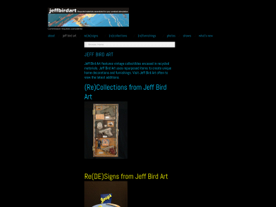 jeffbirdart.com snapshot