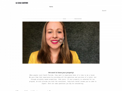 www.lacasasartori.com snapshot