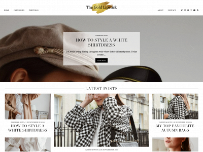 thegoldlipstick.com snapshot
