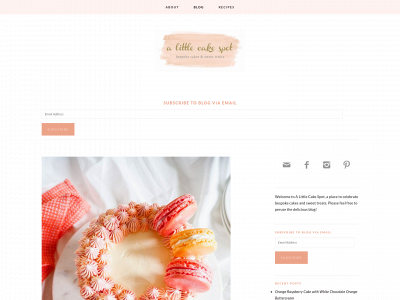 alittlecakespot.com snapshot