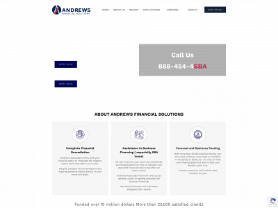 andrewscreditcorp.com snapshot