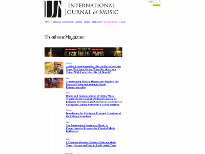 trombonemagazine.online snapshot