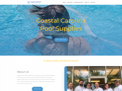lowcountrypoolpros.com snapshot