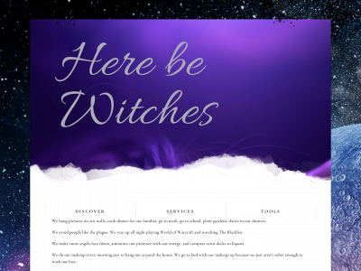 herebewitches.com snapshot