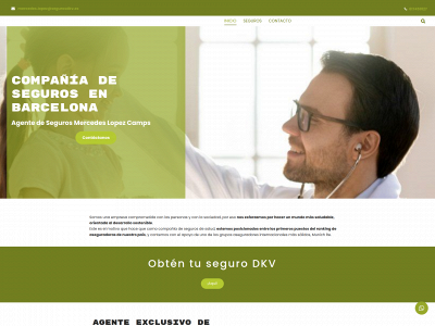 www.segurosdkvmercedeslopez.es snapshot