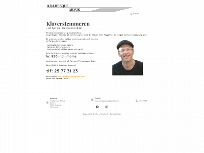 arabesque.dk snapshot
