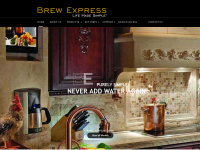brewexpress.com snapshot