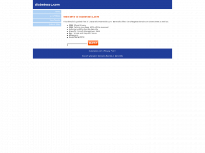 diabetescc.com snapshot