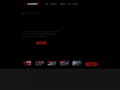 cphplatform.dk snapshot