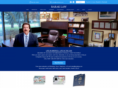 baraklaw.com snapshot