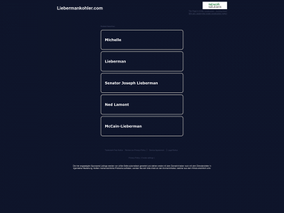 liebermankohler.com snapshot