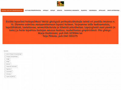 imatranpaivahoitajat.fi snapshot