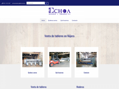www.ochoamaderasytableros.com snapshot