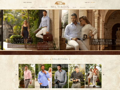 www.miltiadisfashion.com snapshot