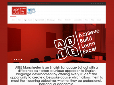 able-manchester.co.uk snapshot