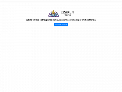 krakenpizza.lt snapshot