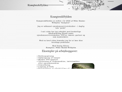 knaegtenoghylden.dk snapshot