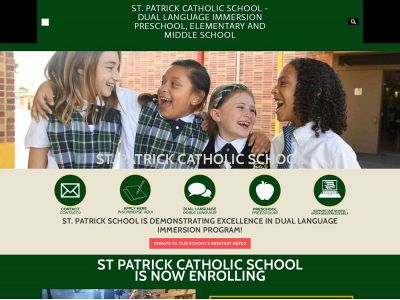 www.stpatrickcatholicschool.com snapshot