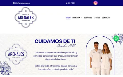 farmaciaarenales.es snapshot