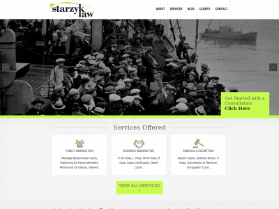 starzyklawpllc.com snapshot