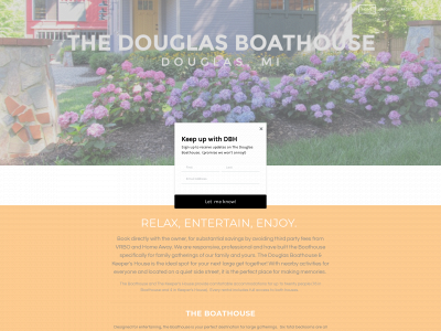 www.douglasboathouse.com snapshot