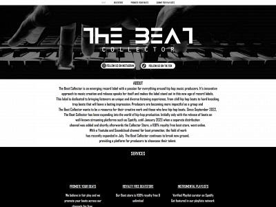 thebeatcollector.com snapshot