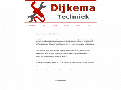 dijkema-techniek.nl snapshot