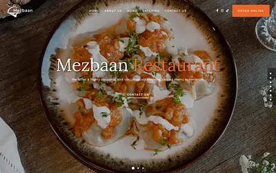 mezbaan.restaurant snapshot