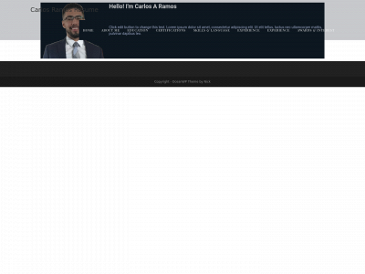 carlosaramos.com snapshot