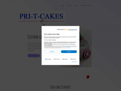 pri-t-cakes.com snapshot