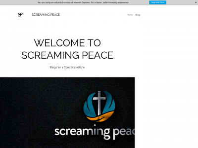 screamingpeace.com snapshot