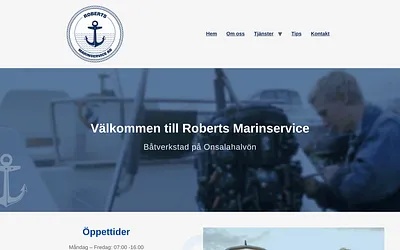 robertsmarinservice.se snapshot