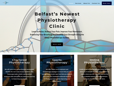 adaptphysiotherapy.com snapshot