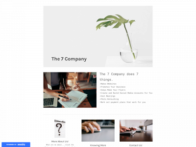 the7company.weebly.com snapshot