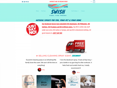 swish-feelthefresh.us snapshot