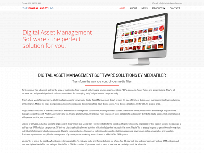 thedigitalassetlab.com snapshot